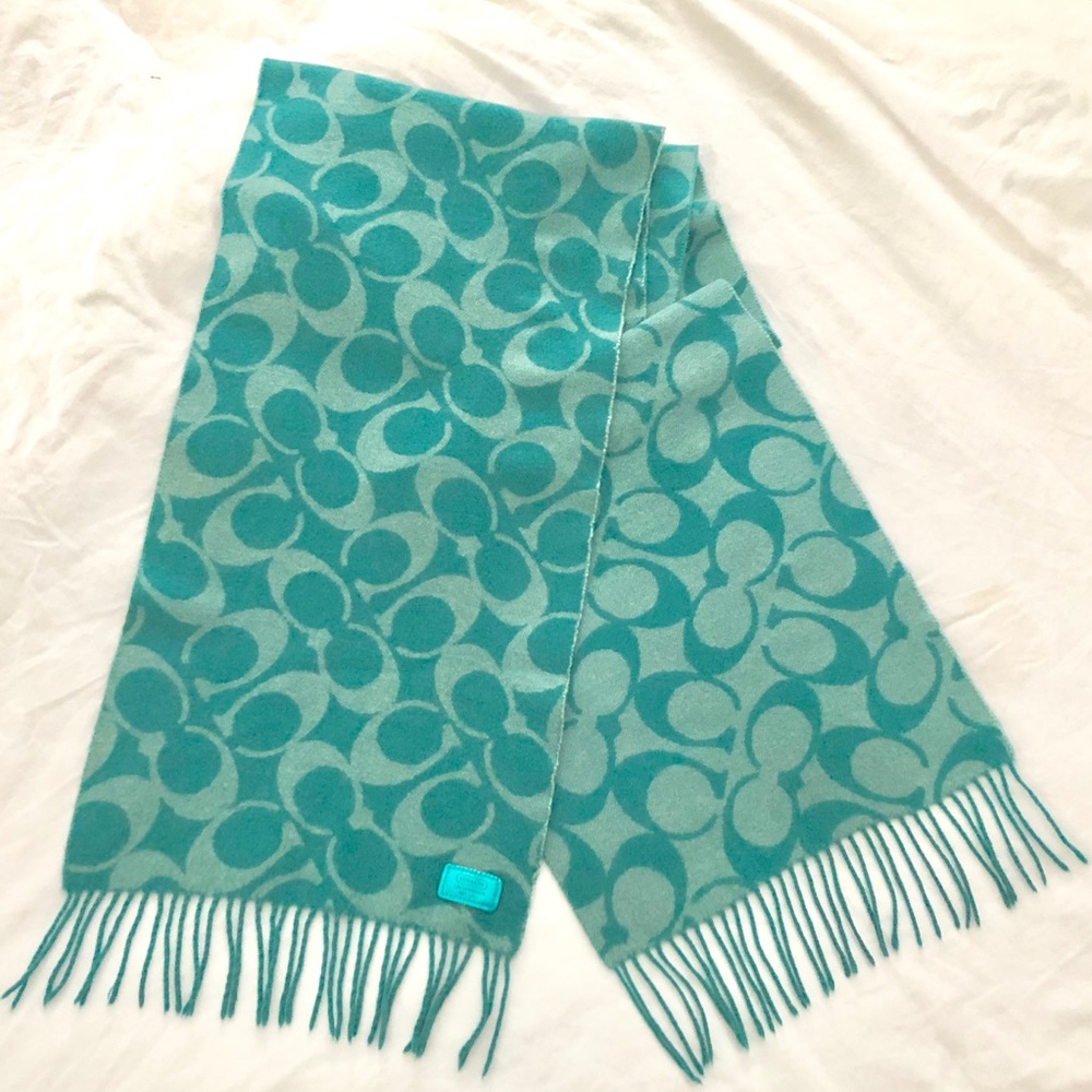 [Donated] COACH - Authentic 100% cashmere scarf